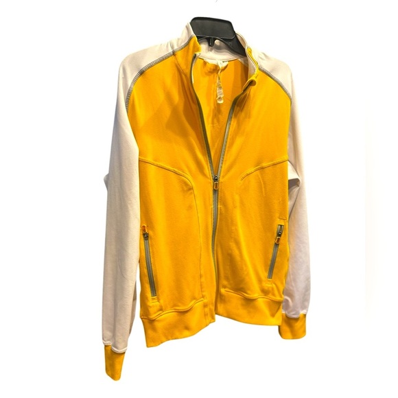 Lululemon Yellow and White Men's Jacket size L - Picture 1 of 7